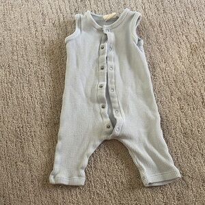 Sleeveless Blue Kids Bodysuit